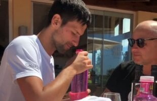 VIDEO Djoker nu se dezminte » Ce farsă i-a făcut Novak Djokovici antrenorului său :D