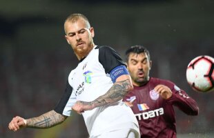 ASTRA GIURGIU - CFR CLUJ 1-5 // Denis Alibec, criză de nervi pe teren: s-a supărat pe propriii colegi și a fost calmat cu greu!