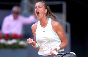 Petra Kvitova o vede pe Simona Halep drept marea rivală de la Madrid: „E grozavă pe zgură!”