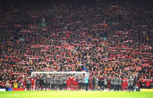 LIVERPOOL - BARCELONA 4-0 (0-3 în tur) // VIDEO Imagini senzaționale pe Anfield Road » Jucătorii și fanii au cântat împreună „You'll never walk alone”