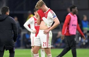 AJAX - TOTTENHAM 2-3 // Frenkie de Jong nu-și poate explica eliminarea din Liga Campionilor: „Ne e greu să realizăm ce s-a întâmplat”