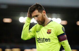 LIVERPOOL - BARCELONA 4-0 // FOTO I-au luat coroana lui Messi! :D Reacția genială a lui Santos care a devenit virală