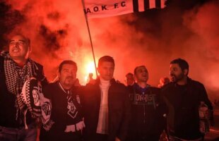 PAOK-AEK. Securitate ca pe front la finala Cupei dintre PAOK și AEK Atena! 3 polițiști la un spectator