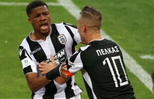 Chuba Akpom, autorul golului lui PAOK, despre o comparație Răzvan Lucescu - Arsene Wenger: ”Și el face la fel”