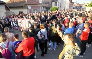 CFR CLUJ - CSU CRAIOVA // VIDEO+FOTO Spectacol pe străzile din Cluj făcut de suporterii lui CFR!