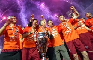 CFR CLUJ, CAMPIOANA ROMÂNIEI // CFR Cluj a depășit-o pe Dinamo! Clasamentul în care „feroviarii” au devenit mai titrați decât roș-albii + FCSB e în continuare prima