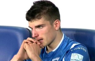 CSU CRAIOVA - VIITORUL 1-2 // FOTO Seară de coșmar pentru Valentin Mihăilă » Tânărul fotbalist al lui CSU Craiova nu s-a putut opri din plâns după autogol