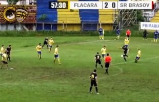 VIDEO Ca-n vremurile bune! „Veteranul” Florin Stângă, „torpilă” de excepție la meciul lui SR Brașov din Liga 3