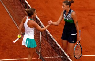 Simona Halep și Karolina Pliskova, colege de antrenament: „E relaxant. Îmi place să joc cu Simona”