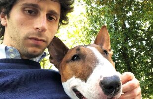 FOTO Diego Fabbrini și pasiunile sale: omul dorit cu ardoare de Dinamo e mare pasionat de drept + e îndrăgostit de bull-terrier-ul său: la ce gest a recurs când juca în Anglia