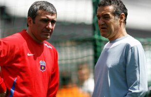 Gigi Becali, discuție la nuntă cu Gică Hagi: „Ai o injecție cu ser de fotbal? Le injectezi fotbal în cap? Că vreau și eu”