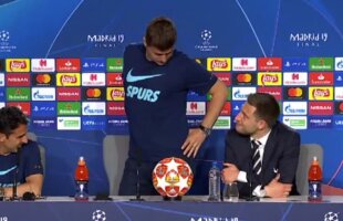 TOTTENHAM - LIVERPOOL, FINALA UEFA CHAMPIONS LEAGUE // Mauricio Pochettino s-a enervant și a pozat ca un manechin la conferință după o întrebare halucinantă