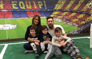 VIDEO // Mezinii lui Leo Messi sunt artiști de mici! Cum i-a surprins soția argentinianului