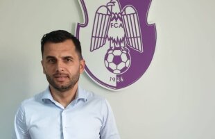 VIDEO // Nicolae Dică a fost prezentat oficial la FC Argeș » Vrea să umple stadionul la Pitești: „Am solicitat o întâlnire cu suporterii”