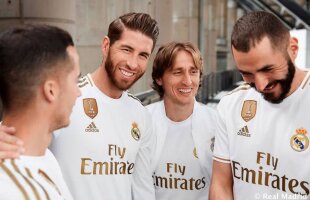 FOTO Real Madrid și-a prezentat echipamentul pentru noul sezon » Clubul a revenit la un detaliu de acum 8 ani