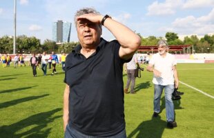VIDEO Dialogul haios dintre Răzvan și Mircea Lucescu, la meciul old-boys dintre Dinamo și Rapid: „Nu mă face să intru pe teren!”