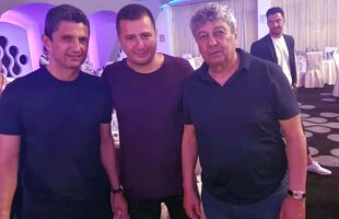 NORVEGIA - ROMÂNIA 2-2 // FOTO EXCLUSIV În frunte cu Răzvan și Mircea Lucescu, legendele lui Dinamo și Rapid au urmărit remiza naționalei dintr-un local de fițe: „Mai mult curaj, băieți!”