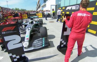 FORMULA 1 // VIDEO Sebastian Vettel și-a pierdut cumpătul! Ce a făcut în fața mașinii lui Lewis Hamilton după ce a pierdut MP al Canadei