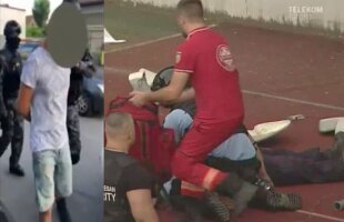 U CLUJ - HERMANNSTADT 0-2 // VIDEO A fost reținut ultrasul clujean care l-a lăsat inconștient pe jandarm la baraj: „Cercetat pentru tentativă de omor”