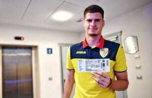 ANGLIA U21 - ROMÂNIA U21 / Tudor Băluță, cel mai bun român din prima etapă a grupelor, mesaj pentru fanii României prin intermediul GSP: „Mulțumesc pentru susținere!”