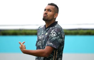 Nick Kyrgios a făcut scandal și la Londra: „Frate, refuz să mai joc!” » Cine l-a scos din sărite