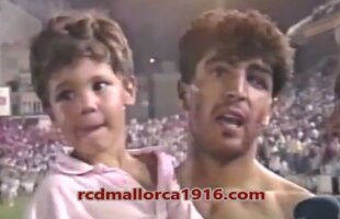 Rafael Nadal, VIDEO de colecție din urmă cu 30 de ani! Alături de unchiul Miguel Angel, legendă a Barcelonei