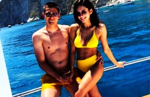 GALERIE FOTO Răzvan Marin a venit în Italia pentru a-și susține colegii de la naționala U21, dar n-a uitat nici de relaxare » Imagini-hot cu iubita la plajă