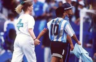 VIDEO 25 de ani de la momentul care a zguduit fotbalul: Maradona, scos de pe teren în plin Mondial » Mărturia în lacrimi a lui Diego: „Jur pe fetele mele!”
