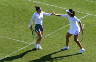 Simona Halep și Raluca Olaru au fost eliminate în semifinalele probei de dublu de la Eastbourne