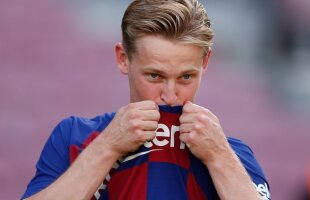 VIDEO // Primire călduroasă pentru Frenkie De Jong pe Camp Nou! Olandezul a făcut jonglerii cu zâmbetul pe buze