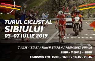 liveVIDEO » Urmărește Turul Ciclist al Sibiului pe GSP.ro! Azi e ultima etapă: Sibiu - Mediaş - Agnita - Sibiu, 169.5 km