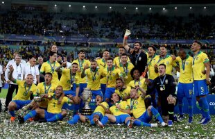 FINALA COPA AMERICA, BRAZILIA - PERU 3-1 // VIDEO+FOTO Acasă e mai simplu! Brazilienii câștigă al nouălea titlu, după 12 ani de așteptare