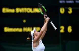 Simona Halep - Elina Svitolina 6-1, 6-3 // Halep, prima reacție după calificarea în finala de la Wimbledon: „Nu contează cu cine voi juca, nu pot cere mai mult”