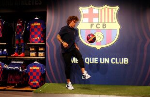 FOTO Griezmann jonglează deja în tricoul Barcelonei:„De-abia aștept să mă antrenez zi de zi și să joc cu Messi”