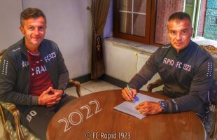 Daniel Pancu și-a prelungit contractul cu Rapid: „Voi duce echipa în topul fotbalului românesc”