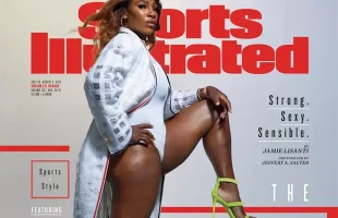 FOTO Serena Williams, apariție îndrăzneață pe coperta Sports Illustrated: „Puternică. Sexy. Sensibilă” » E prima în topul celor mai elegante sportive