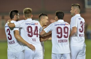 ACADEMICA CLINCENI - CFR CLUJ 1-4 // VIDEO+FOTO Campioana învinge Clinceniul fără emoții » Cestor a marcat la debut