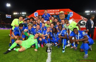 FOTO » Ianis s-a integrat deja la Genk » Cum s-a bucurat la primul trofeu cucerit în Belgia