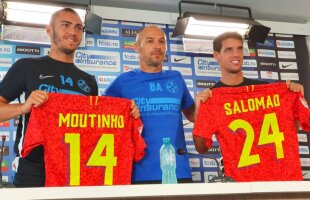 VIDEO Thierry Moutinho și Diogo Salomao, prezentați la FCSB! „N-am presiune să joc împotriva lui Dinamo” + Cum a primit oferta fostul jucător de la CFR