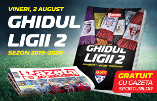 Ghidul Ligii 2, gratuit cu Gazeta Sporturilor