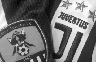 Juventus, gest admirabil pentru Notts County, care luptă să evite falimentul: le-a trimis un rând de echipament!