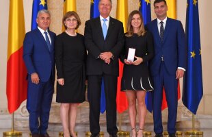 VIDEO // Simona Halep, decorată de președintele Klaus Iohannis cu „Ordinul Steaua României”» Campioana, alături de iubit la Cotroceni