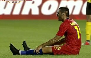 FCSB - ALASHKERT // Încă un accidentat la FCSB! Moutinho s-a lovit la debut » Cum arată lista completă a indisponibililor