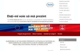 Sigla Roche, multinațională farmaceutică elvețiană, apare în succesele programului de guvernare PSD pe Sănătate! Roche spune că „imaginea a fost folosită fără permisiunea noastră”, iar PSD invocă o „breșă de securitate”!