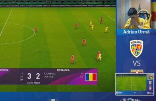 VIDEO România, eliminare absolut dramatică în semifinalele eEURO 2020! Am luat golul decisiv în minutul 89, apoi am avut o șansă rarisimă