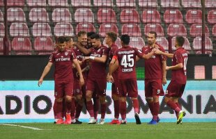 Dublă lovitură pentru CFR Cluj! Dan Petrescu: „Cei mai buni doi jucători cu FCSB s-au accidentat”