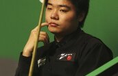 Chinezul Ding Junhui a fost premiat cu greutatea sa în plăcinte!