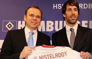 Van Nistelrooy a fost prezentat oficial la Hamburg. Vezi cînd debutează!