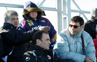 Poante Borcea - Ando la amicalul lui Dinamo