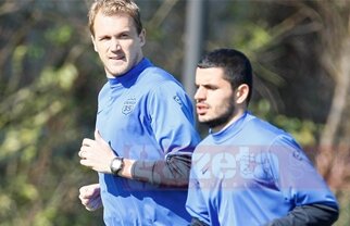 FOTO / Vezi imagini cu Parpas la primul antrenament cu Steaua!